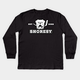 Est 2022 shoresy Kids Long Sleeve T-Shirt